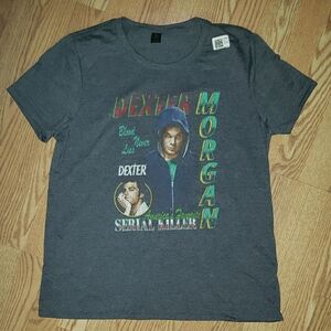 Gray Dexter Graphic T-Shirt